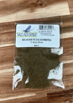 Natures Spirit - Beaver Plus Dubbing 27 Natures Spirit - Beaver Plus Dubbing -Fishing Equipment Store grayolive