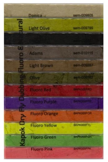 Semperfli Kapok Dry Fly Dubbing Dispensers 1 Semperfli Kapok Dry Fly Dubbing Dispensers