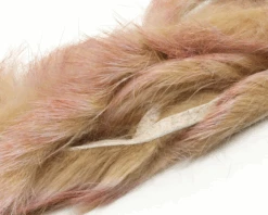 Hareline Polychrome Rabbit Strips -Fishing Equipment Store tanpalepurplepalerust